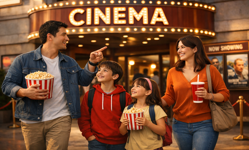 Keluarga menuju bioskop di Kota Tegal, suasana hangat dan modern di Cinepolis, CGV, dan Gajah Mada Cinema