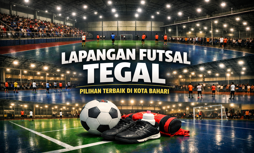 7 Rekomendasi lapangan futsal di Kota Tegal