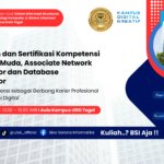 Siapkan Mahasiswa Hadapi Era Digital, UBSI Kampus Kota Tegal Gelar Pembekalan dan Sertifikasi Kompetensi