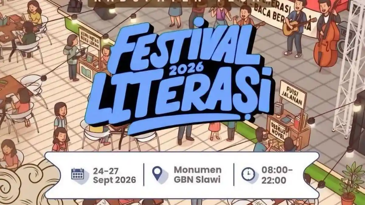 Festival Literasi Tegal 2026: Ruang Bertemu, Membaca, dan Berkarya