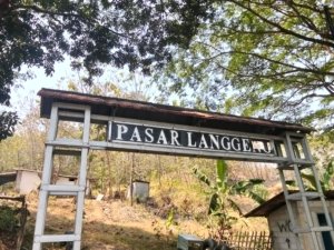 Akhir Pekan, Pasar Langgeng Semedo Selalu Ramai Pengunjung