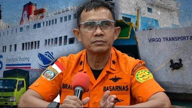 KM Virgo Tenggelam di Kedalaman 29 Meter, 129 Orang Masih Dicari Basarnas